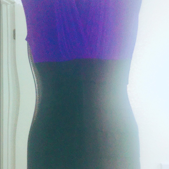 ENFOCUS Dress purple and black. SZ 8 - Picture 5 of 5